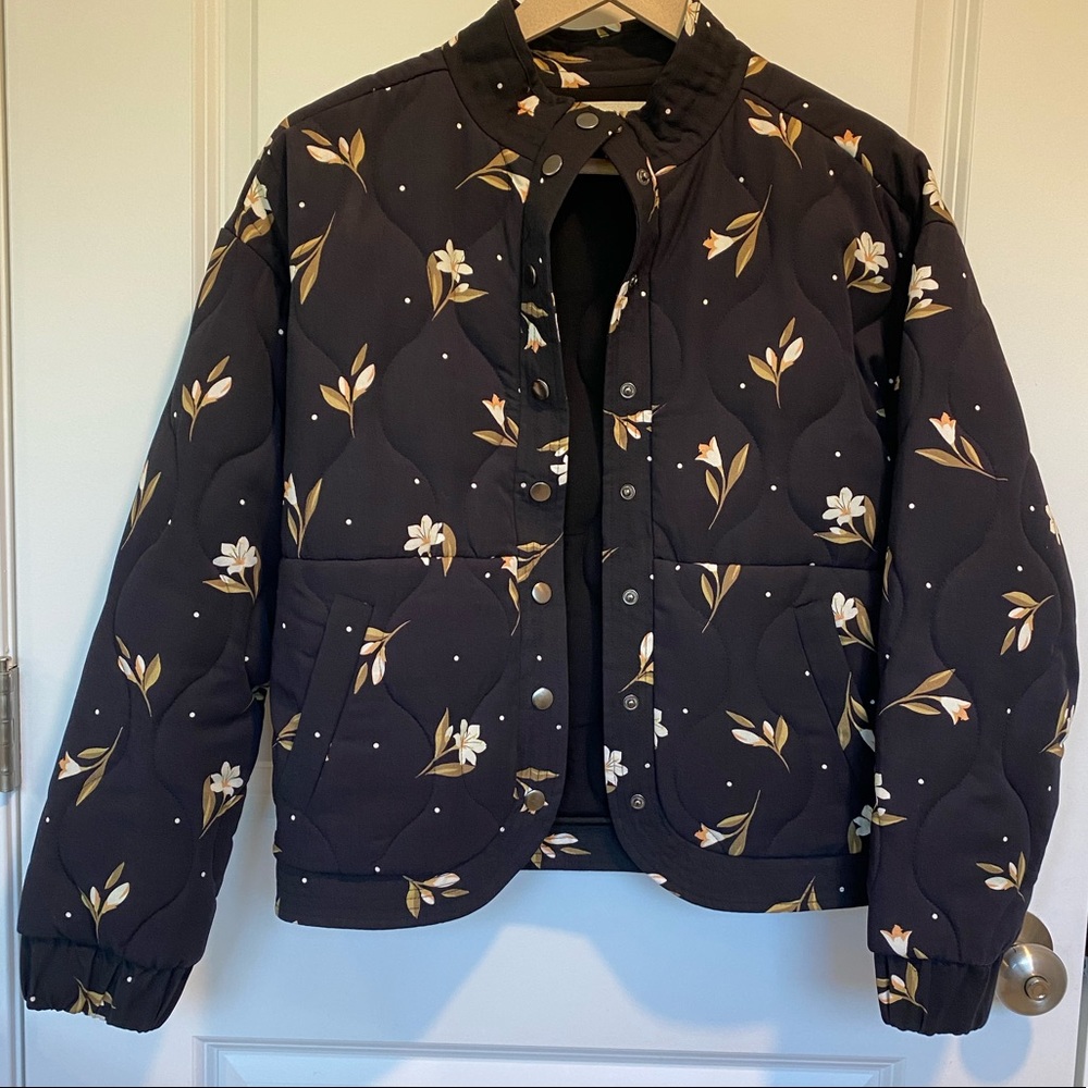 Navy Saltwater Luxe Quilted Jacket